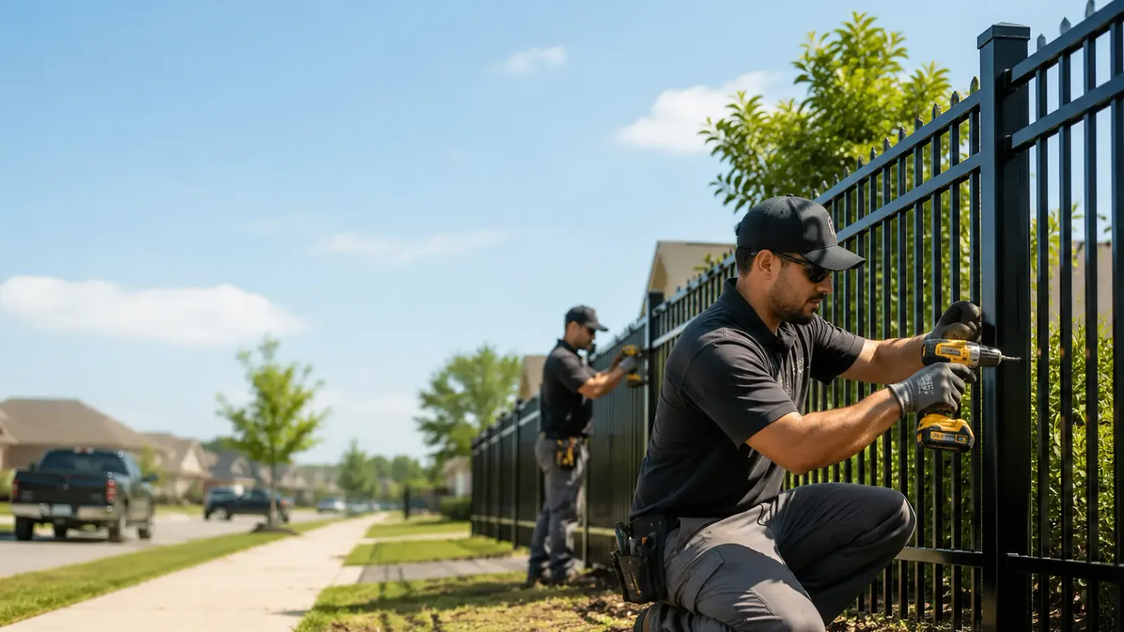 Metal Fence Installation in Denver, IA